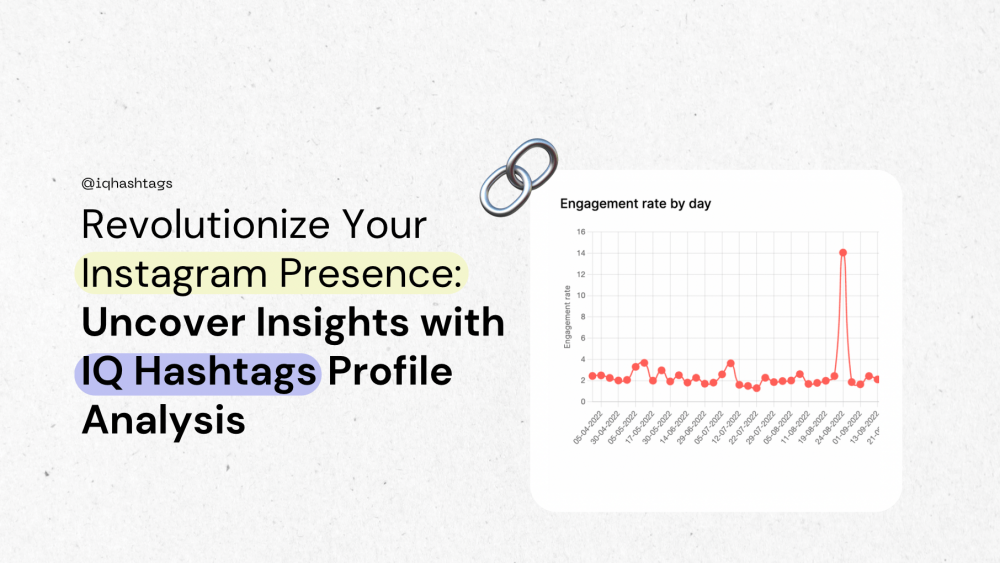 Revolutionize Your Instagram Presence: Uncover Insights with IQ Hashtags Profile Analysis