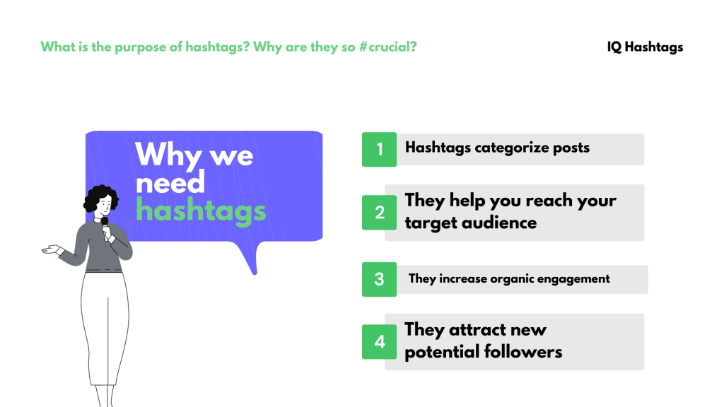 What is the purpose of a hashtag? Why so important?
