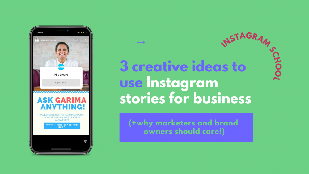 Instagram stories for business