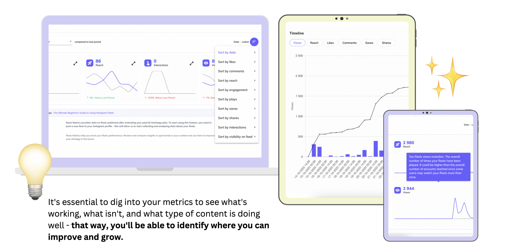 Instagram marketing growth tool