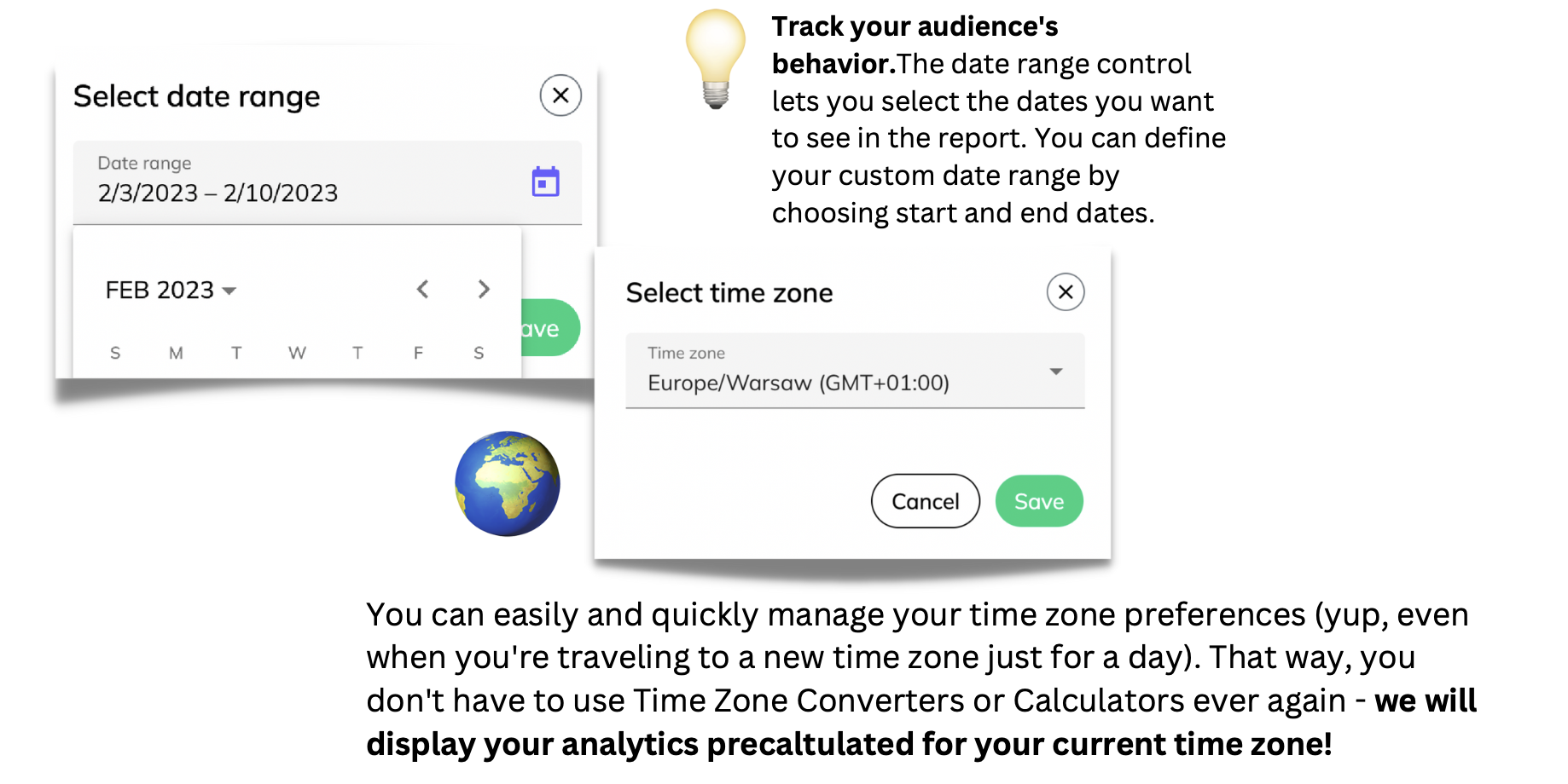 iq hashtags sceenshot explaining how to select date range to analyze your instagram insights more carefully