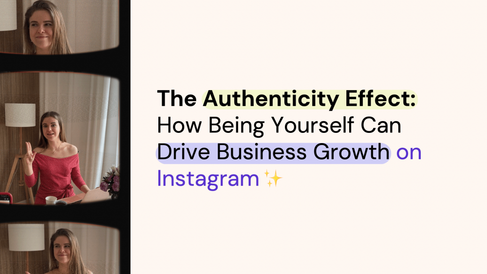 how to be authentic on instagram
