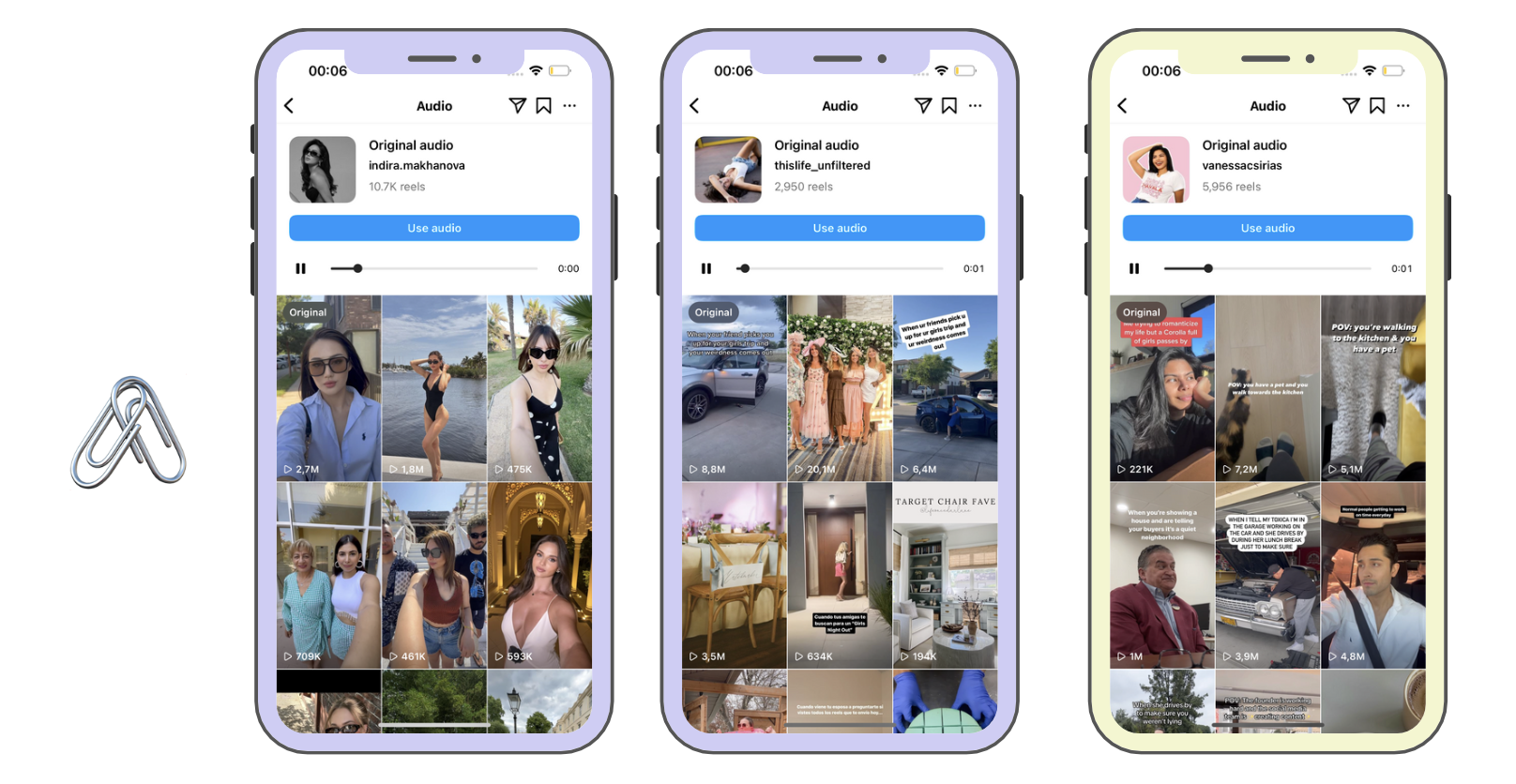 instagram reels trending audios July 2023