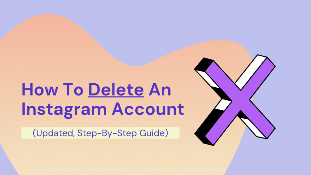 how to delete instagram account guide