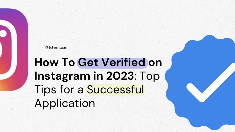 get instagram verified for free in 2023