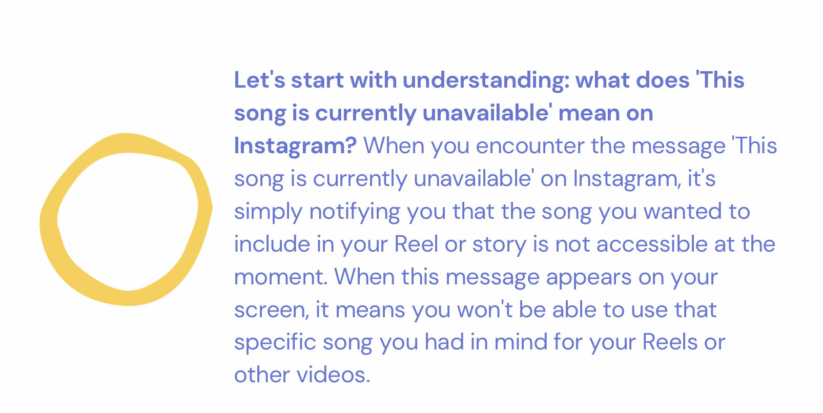 Audio Unavailable on Instagram - how to fix it, tutorial