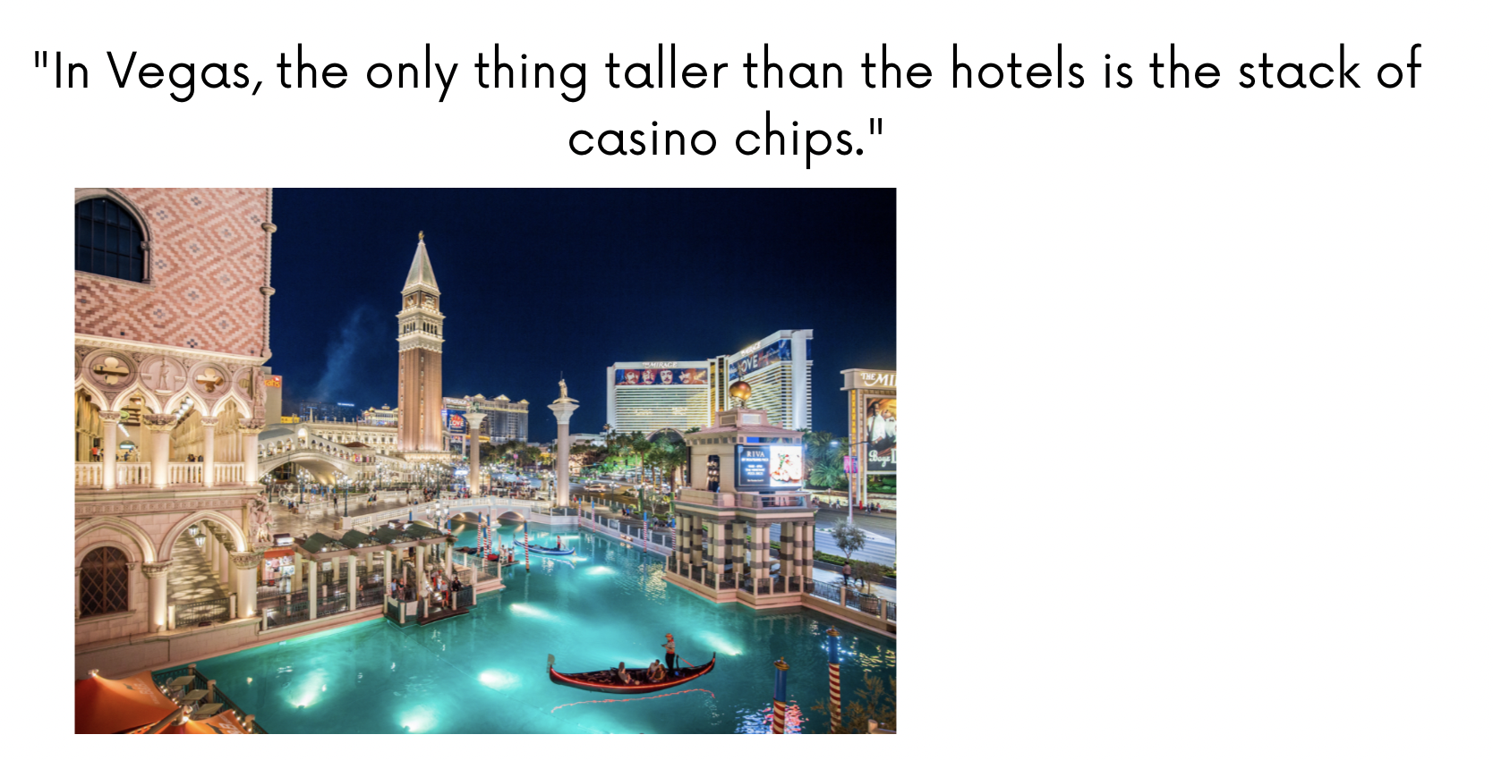 Short Las Vegas Quotes for Instagram
