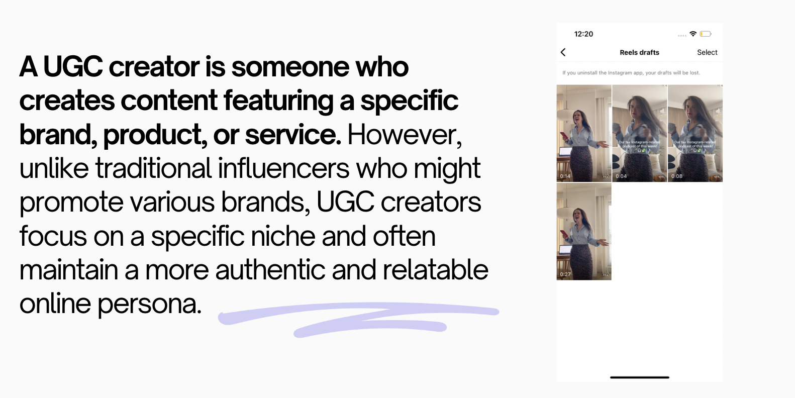 explanation of What is a UGC Creator