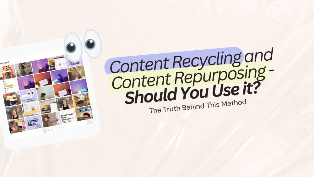 Content Recycling and Content Repurposing - Should You Use it?